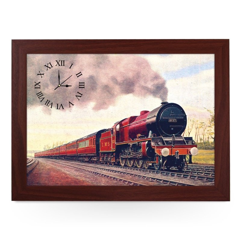 Yoosh Wooden Picture Frame Clock Royal Scotsman 1928 Train - Housings & Frames - British D'sire