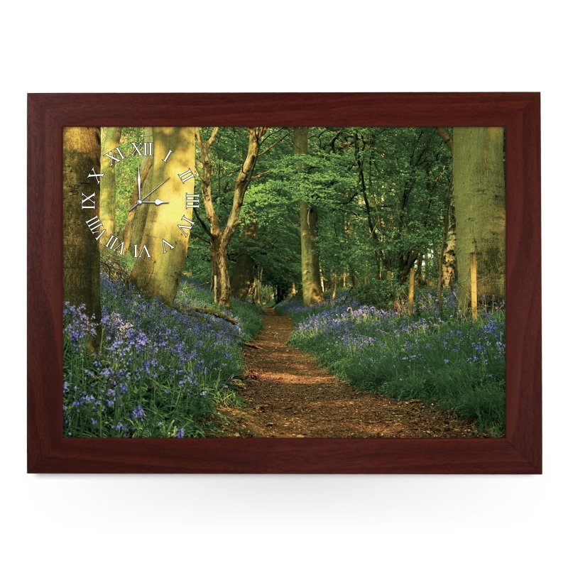 Yoosh Wooden Picture Frame Clock Woodland Path - Housings & Frames - British D'sire Main image