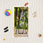 Yoosh YOUR PHOTO In A Golden Frame - Beach Towel - British D'sire