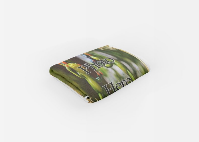 Yoosh YOUR PHOTO In A Golden Frame - Beach Towel - British D'sire