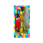 Yoosh YOUR PHOTO In A Lego Brick Frame - Beach Towel - British D'sire