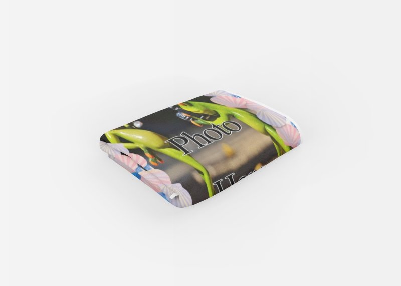 Yoosh YOUR PHOTO In A Seashell Frame - Beach Towel - British D'sire