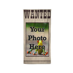 Yoosh YOUR PHOTO In A Wanted Poster - Beach Towel - British D'sire