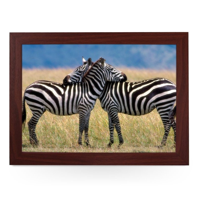 Yoosh Zebra Hugging Lap Tray - L0385 - Kitchen Tools & Gadgets - British D'sire
