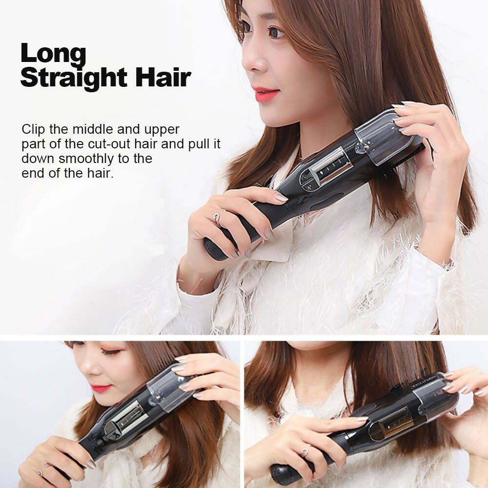 Split Ends Remover Hair Trimmer for Dry Damaged and Brittle,Spec: Gen 2 With Power Light(USB Plug) - Remover Hair Trimmer - British D'sire