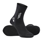 ZCCO 3mm Warm Non-Slip Diving Socks Anti-Wear Ankle Fins, Size:39-40 (Black) - Non-Slip Diving Socks - British D'sire