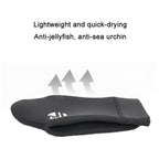 ZCCO 3mm Warm Non-Slip Diving Socks Anti-Wear Ankle Fins, Size:39-40 (Black) - Non-Slip Diving Socks - British D'sire