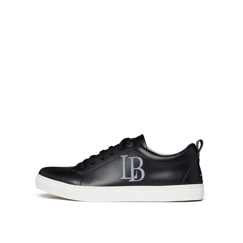 Zen LB Black Apple Leather Sneakers Men - British D'sire