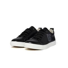 Zen LB Black Apple Leather Sneakers Men - British D'sire