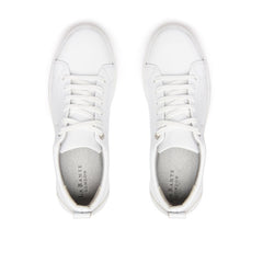 Zen LB White Apple Leather Sneakers Women - Womens Sneakers - British D'sire