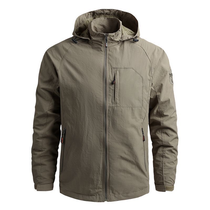 Zen Polyster Waterproof Jacket - Mens Hoodies & Sweatshirts - British D'sire