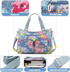 zootop Womens Handbag Top Handle Bag Multi Pockets Crossbody Shoulder Bag with Detachable Shoulder Strap Waterproof Messenger Bag Large Tote Bag for Casual Work Shopping Travel - British D'sire